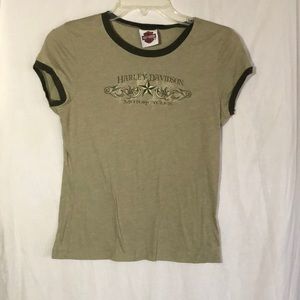 Light green Harley-Davidson T-shirt